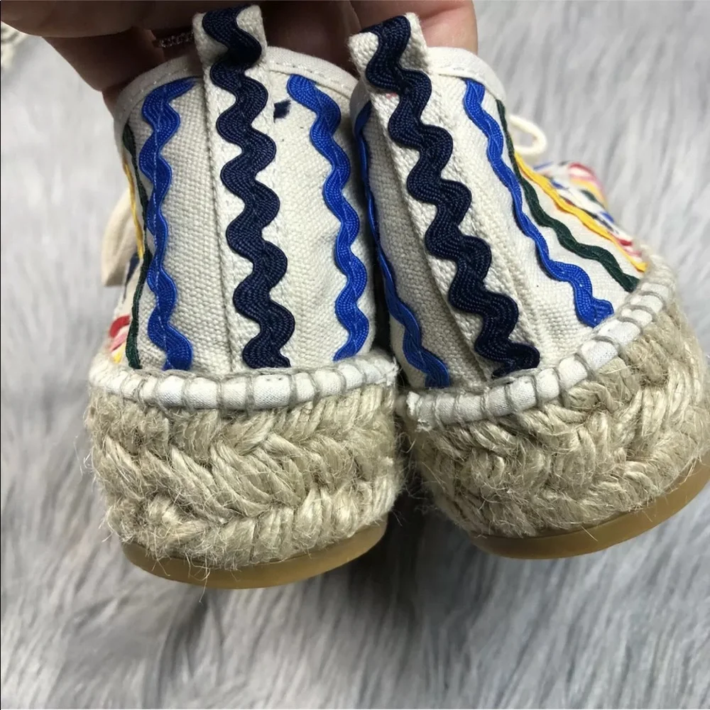 Loeffler Randall Alfie Espadrille Rainbow Sneakers